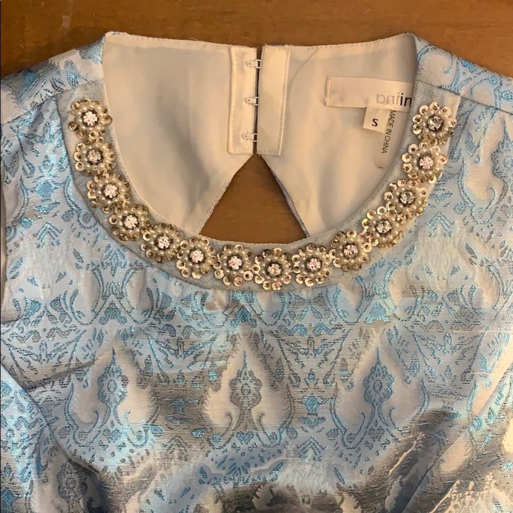 Blue Formal Cocktail Dress